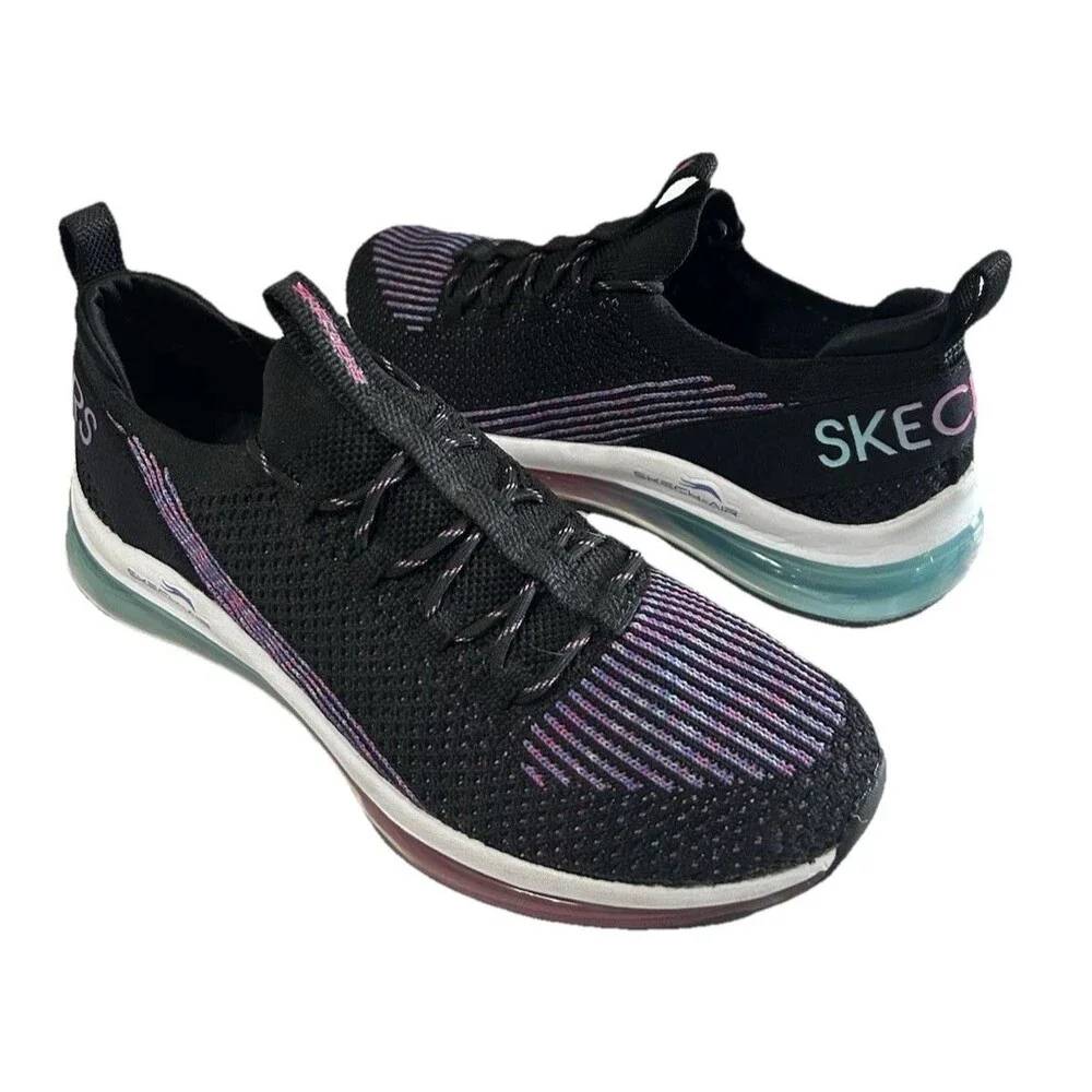 Skechers Women's Size 7 Skech Air Element 2 - 149401 Black Multi Athletic Shoes - Picture 2 of 11